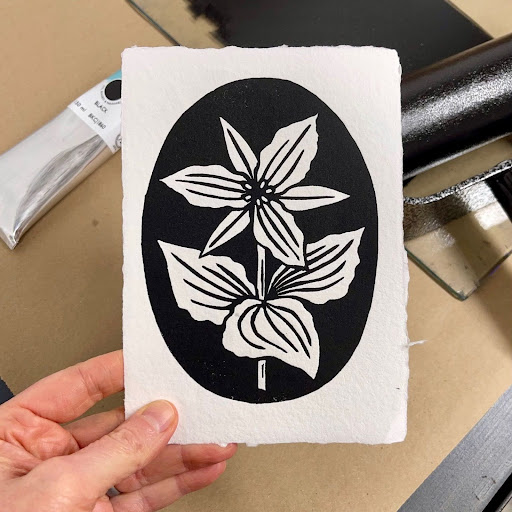 Youth: Linocut Print Workshop (Age 8+)