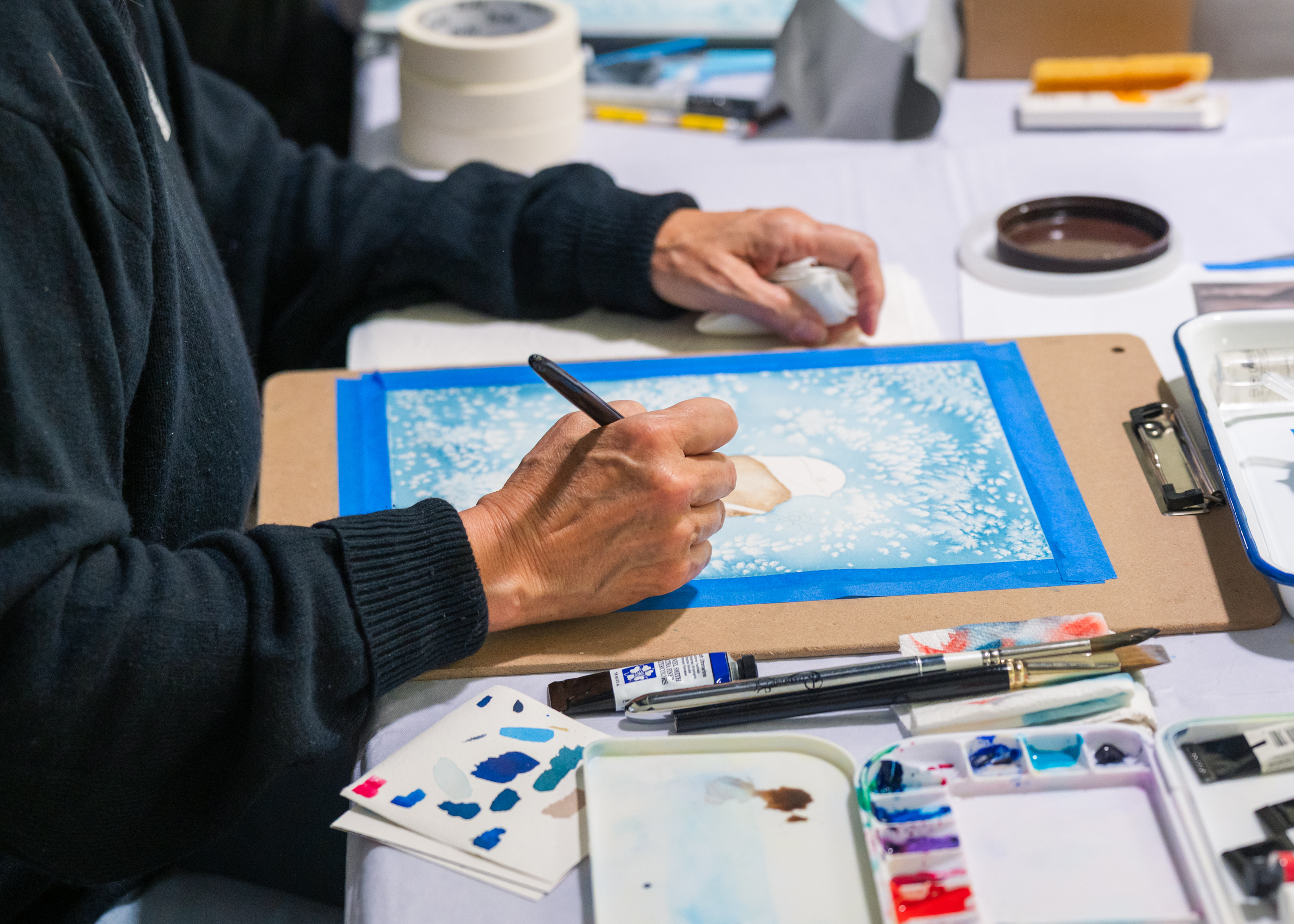Watercolor Open Studio