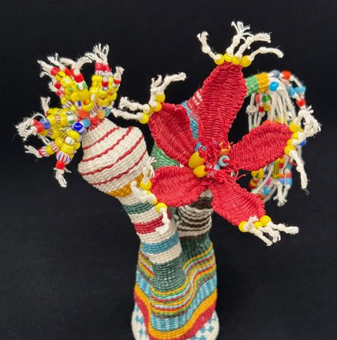 Colorful Twined Sculptures