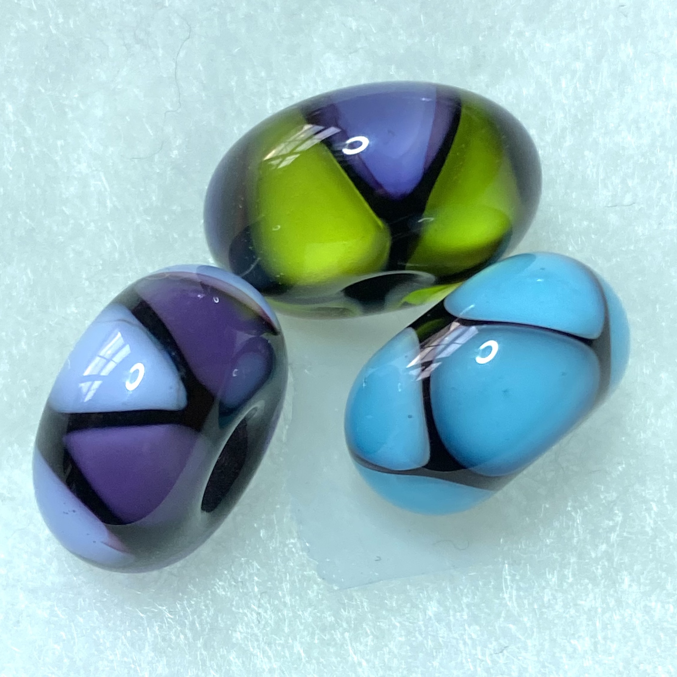 Techniques in Soft Glass Torchwork: Harlequin Beads
