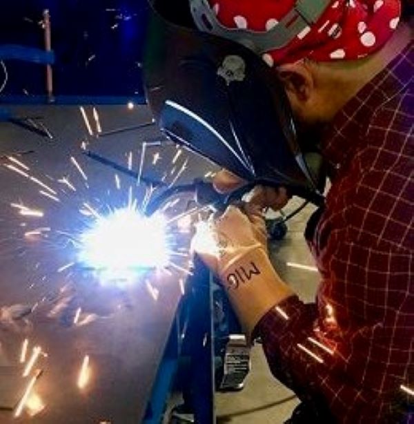 Welding: Introduction to Metal Inert Gas Welding (MIG #1)