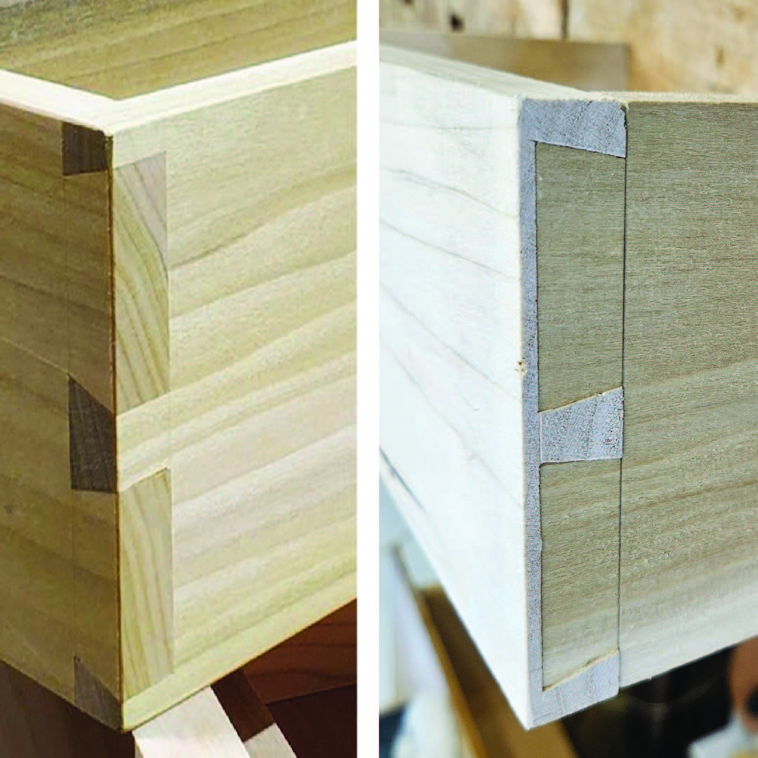 Hand-Cut Dovetails 2 Ways
