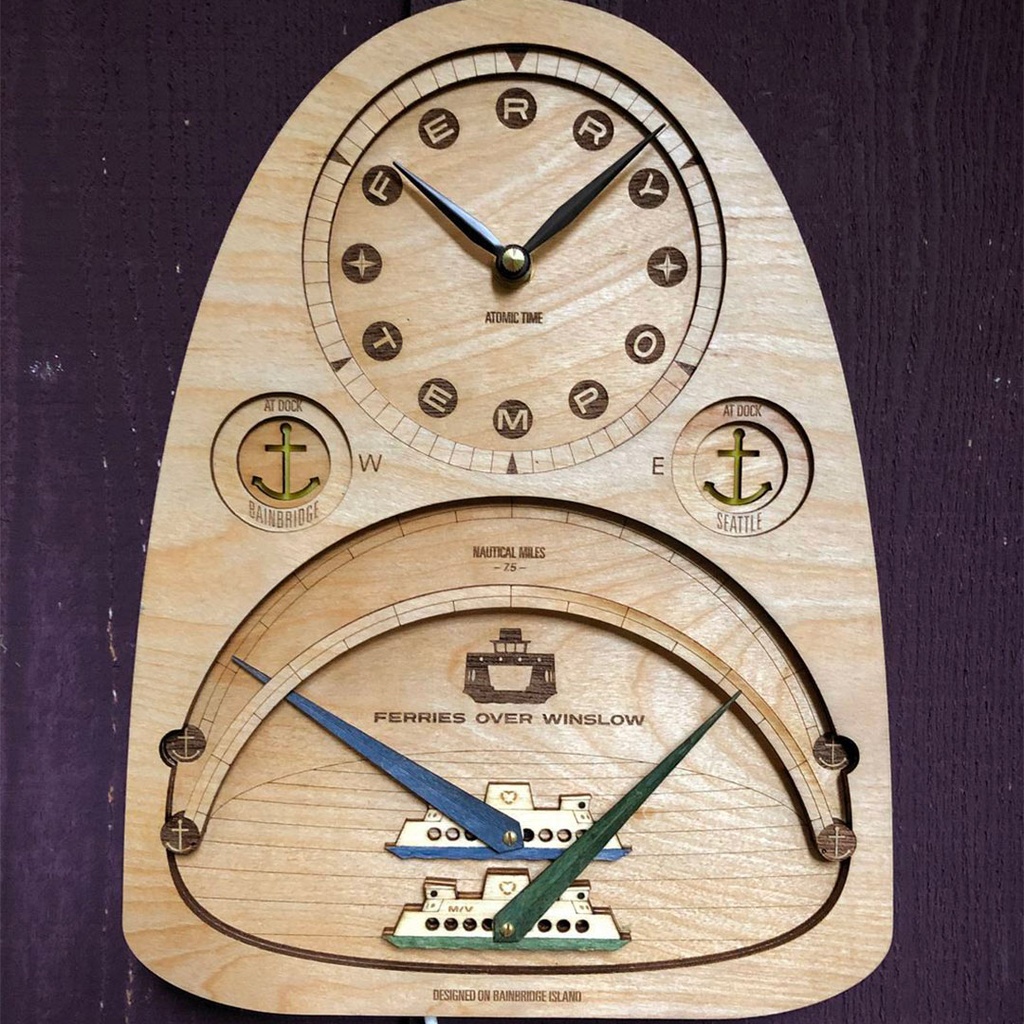 Build Your Own Electro-Mechanical FerryClock