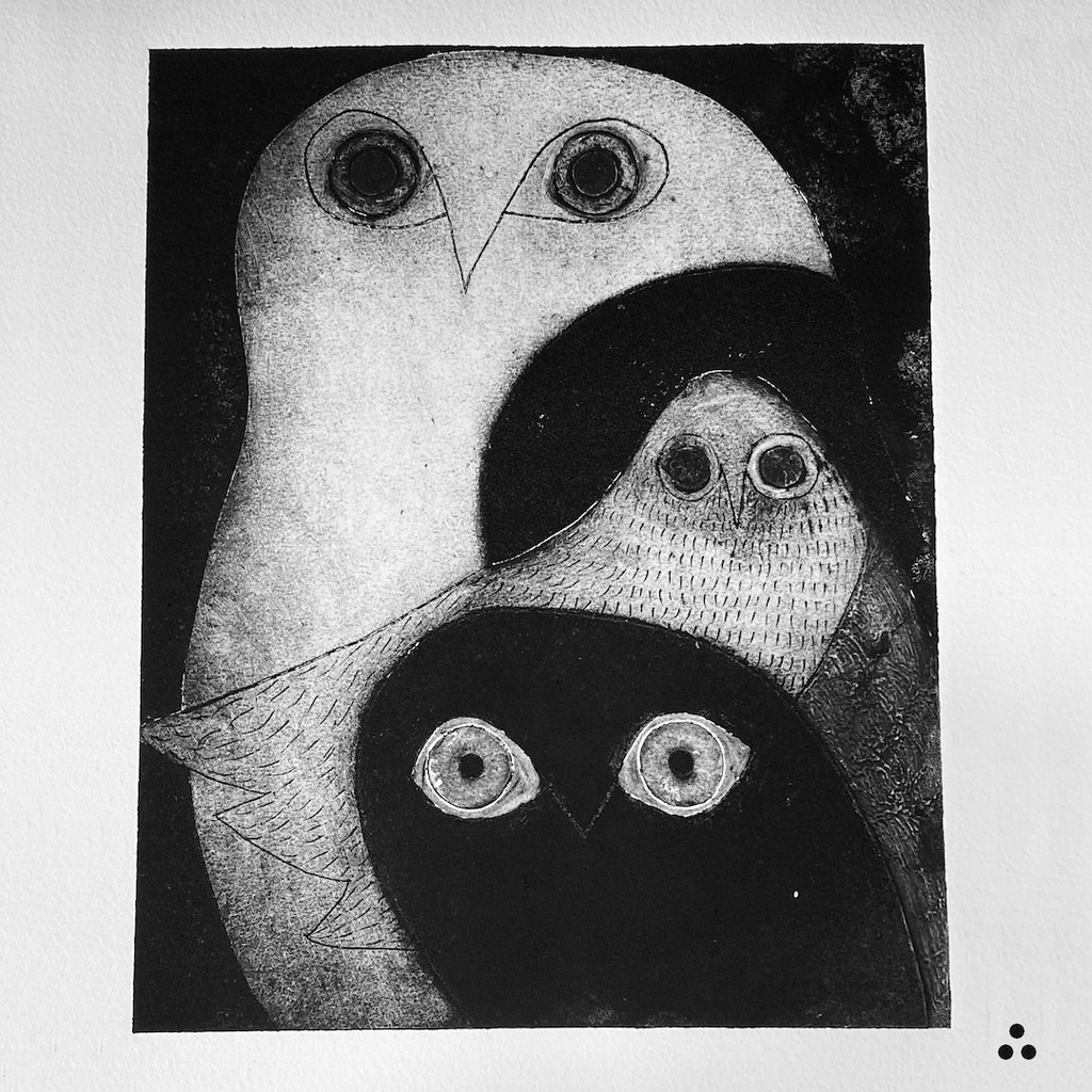 Collagraph Collage Printing