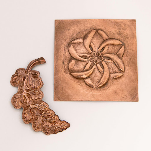 Draw in Metal Using Chasing and Repoussé Techniques