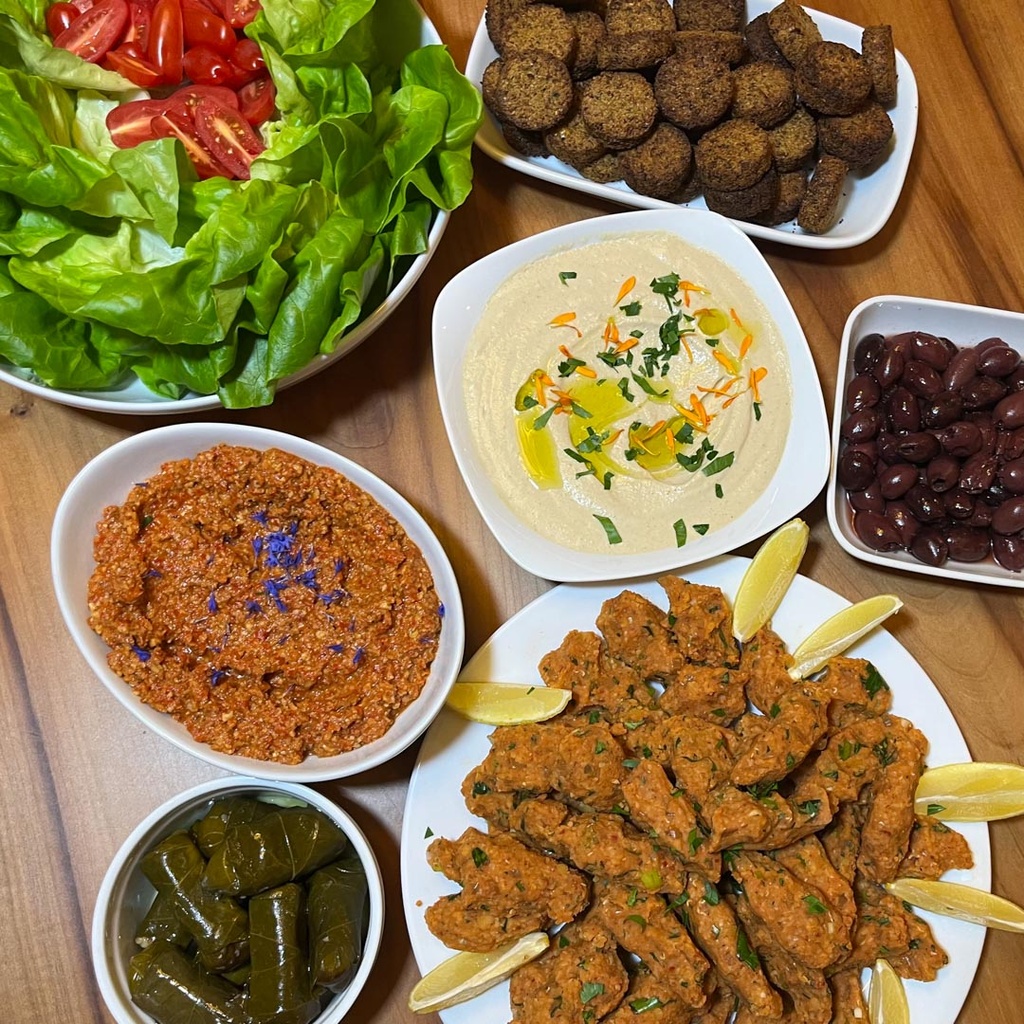 Falafel and Small Bites from Around the Mediterranean