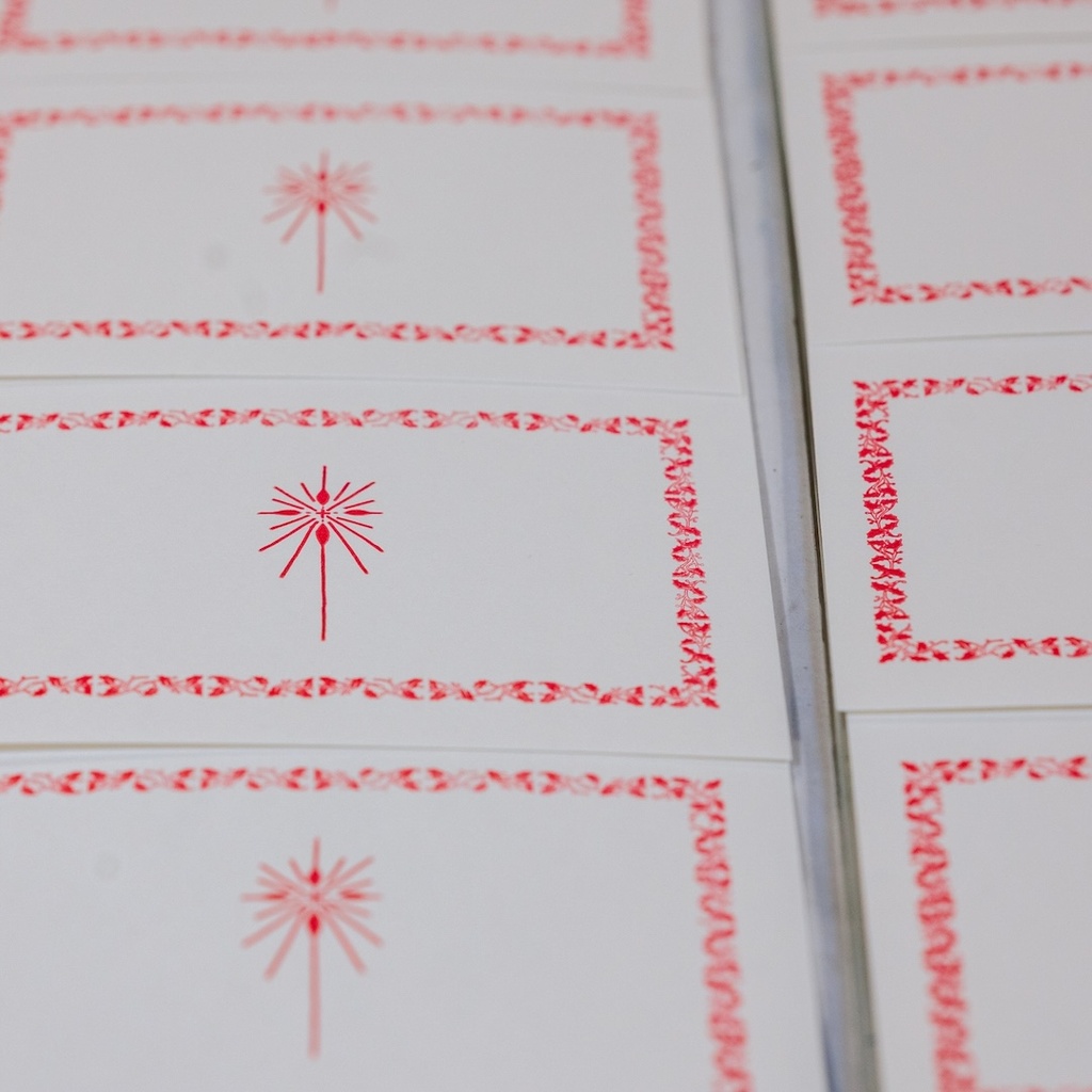 Holiday Letterpress Cards