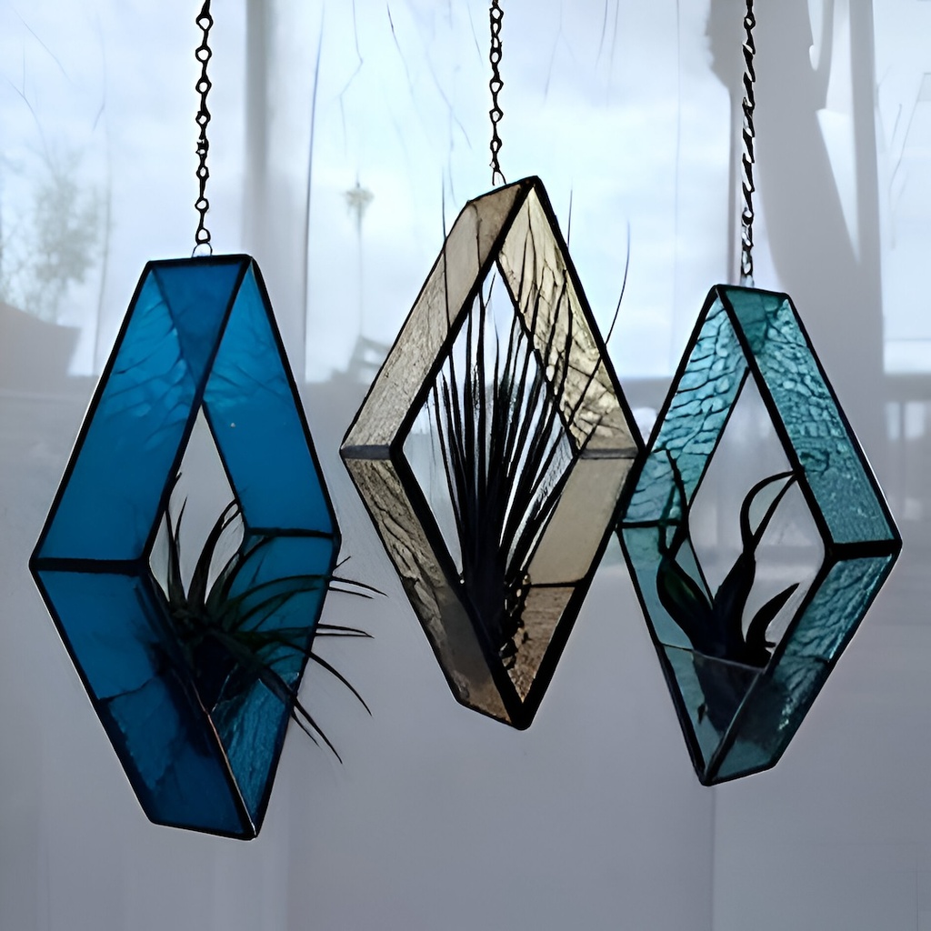 Intro to Stained Glass: Air Plant Holder