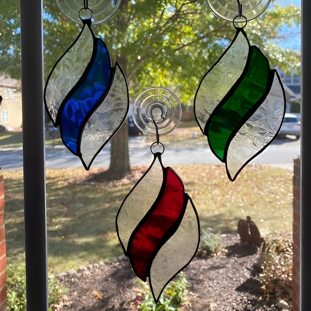 Intro to Stained Glass: Star Ornaments