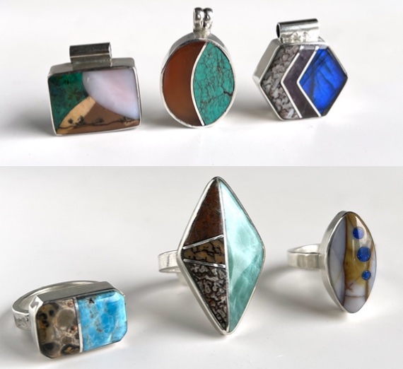 Lapidary Series: Inlay Pendant