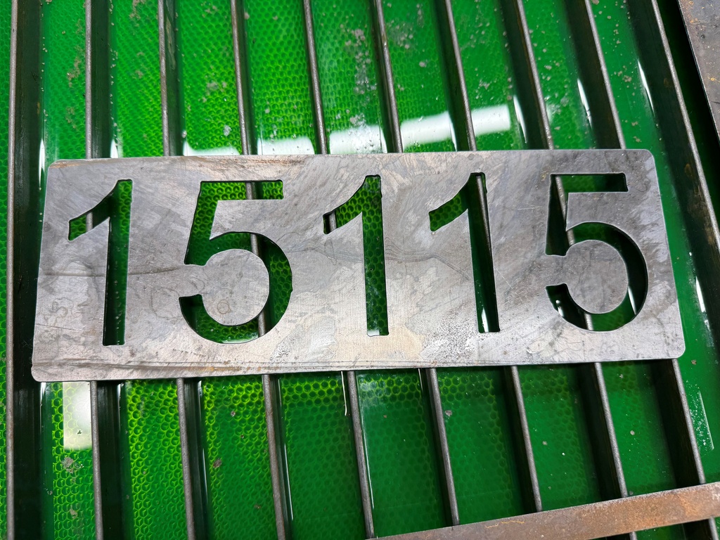 Lay Out and Cut Numbers with the CNC Plasma Cutter