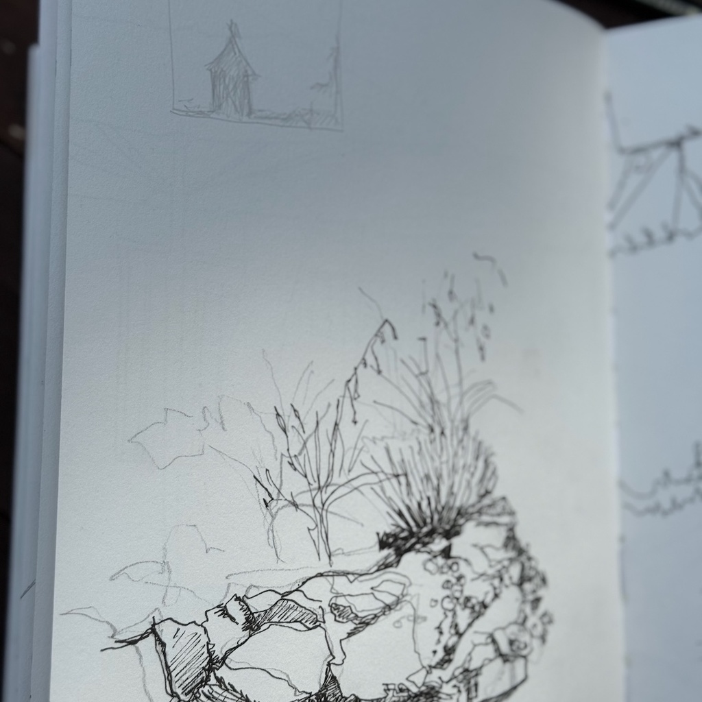 Learning to See Using Drawing and Writing