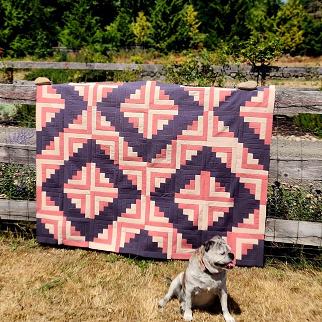 Make a Log Cabin-Style Quilt