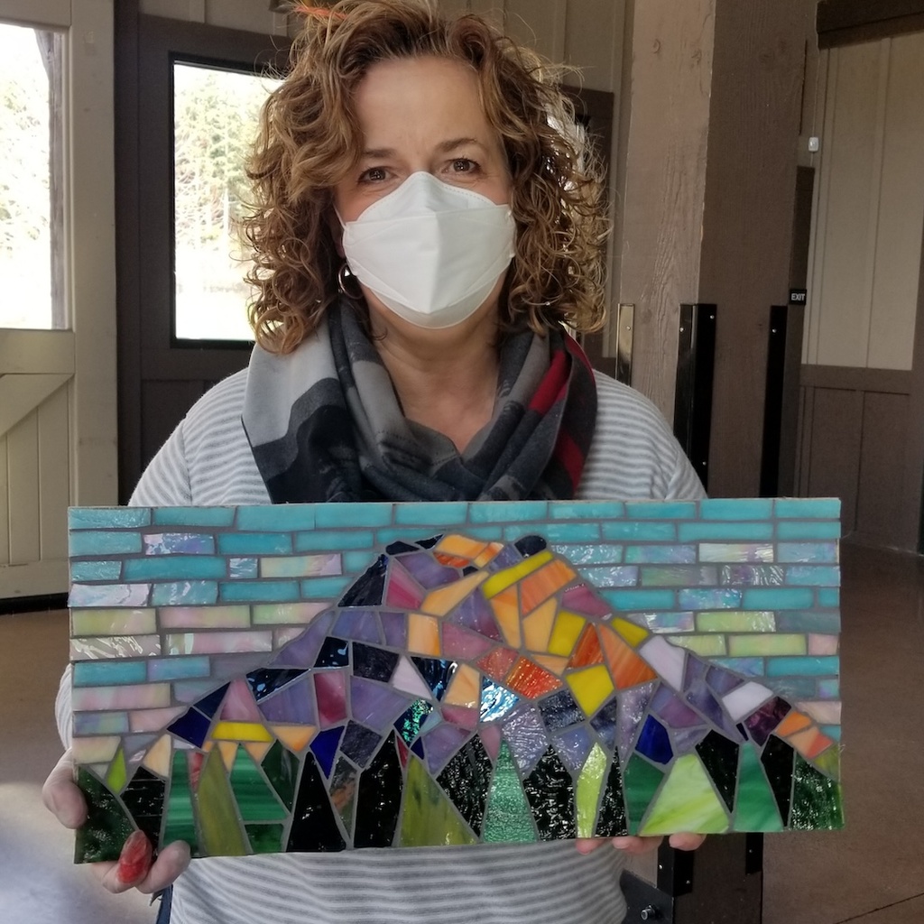 Outdoor Mosaic Artpiece or House Number