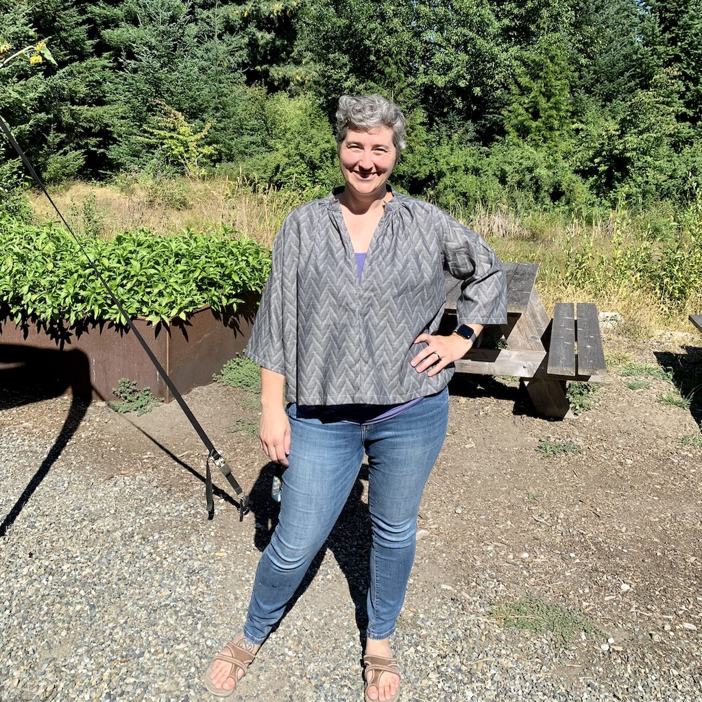 Sewing: Garment Basics Matcha Top