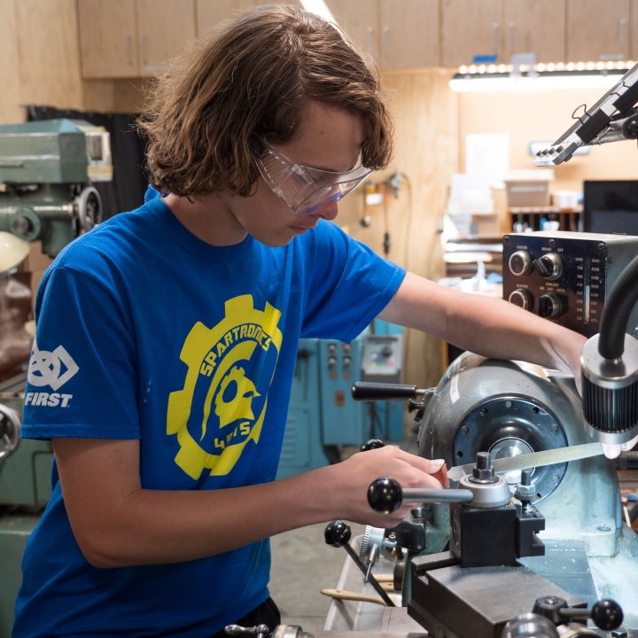 Spartronics - Machine Shop Orientation (Day 1) and Hands-On Training (Days 3-5). NOTE: Be sure to also register for Day 2