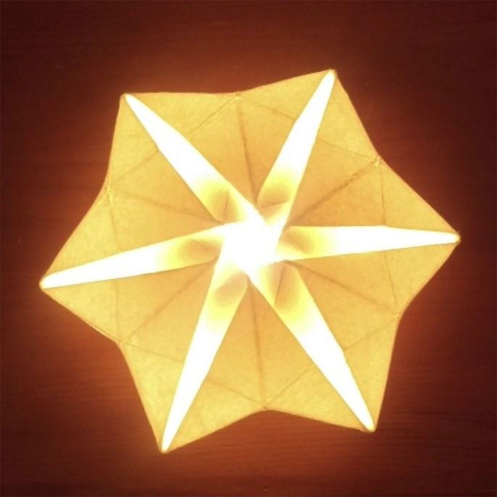 Star Puff Lantern: Intro to Tessellation Folding