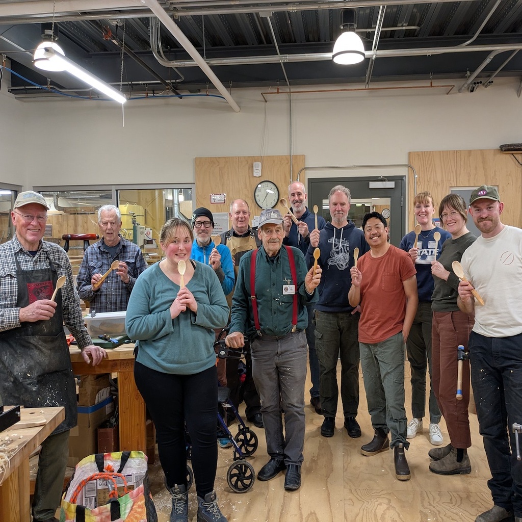 Community Spoon Carving
