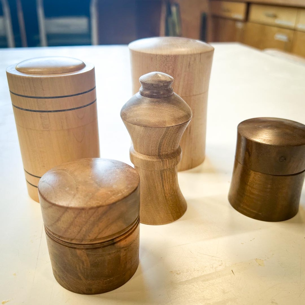 Woodturn a Lidded Box