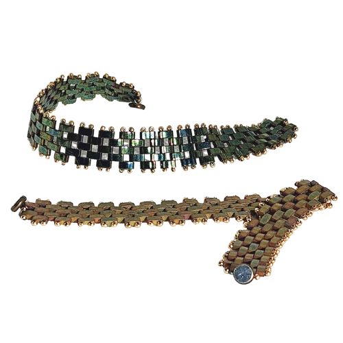 Exploring Bead Weaving: Flow Bracelet