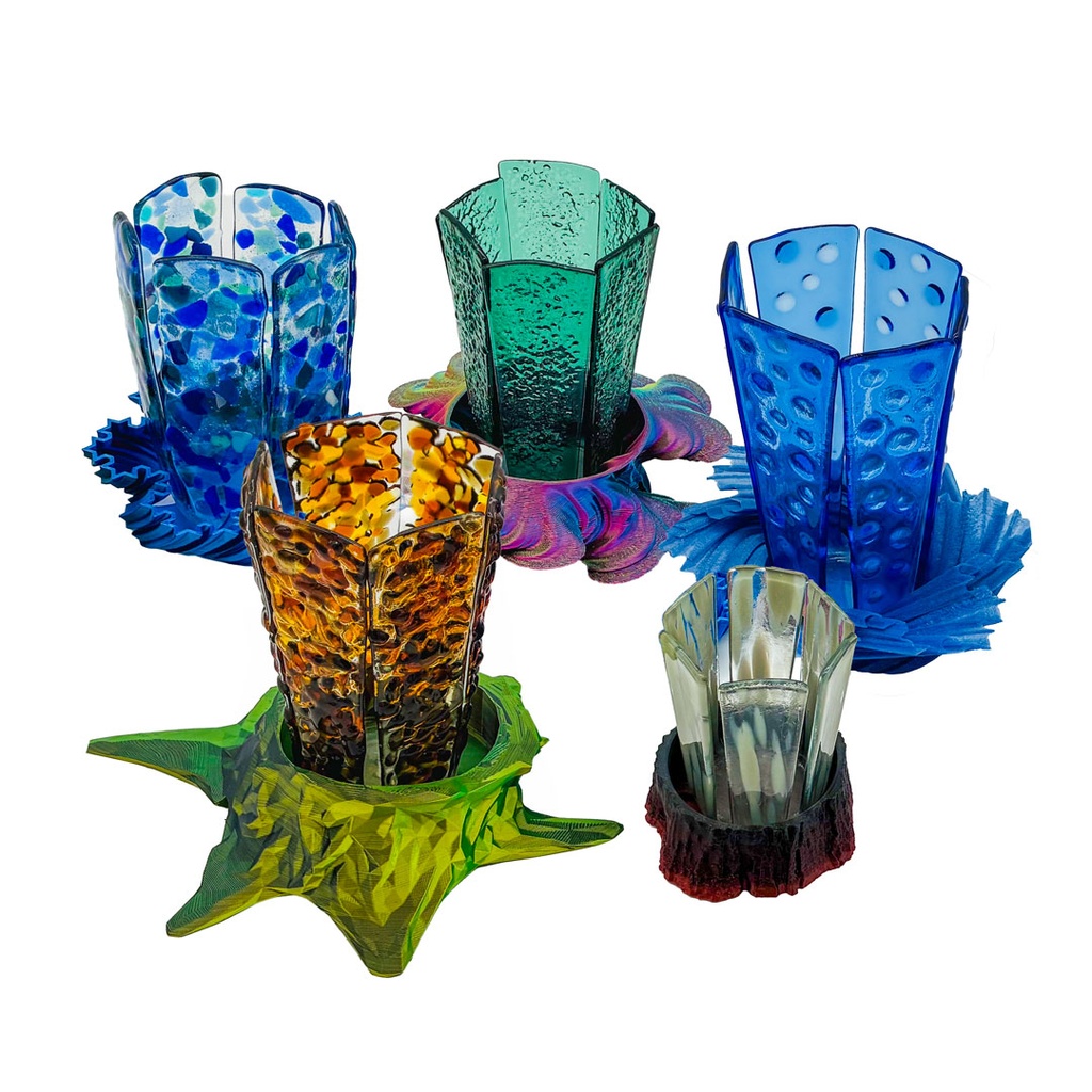 Tech-Glass Studio Collab: Lamp Shade and Base