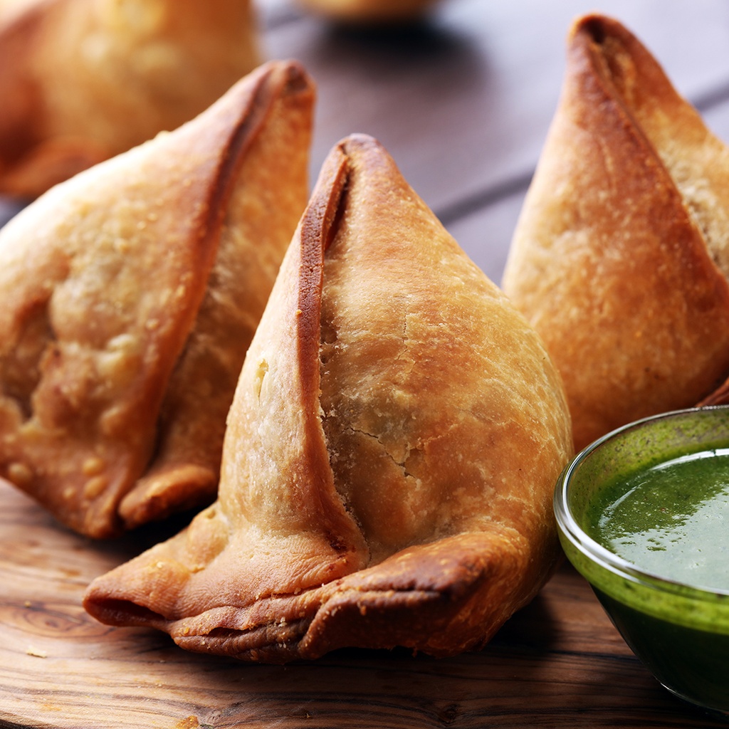 Indian Samosas and Chai