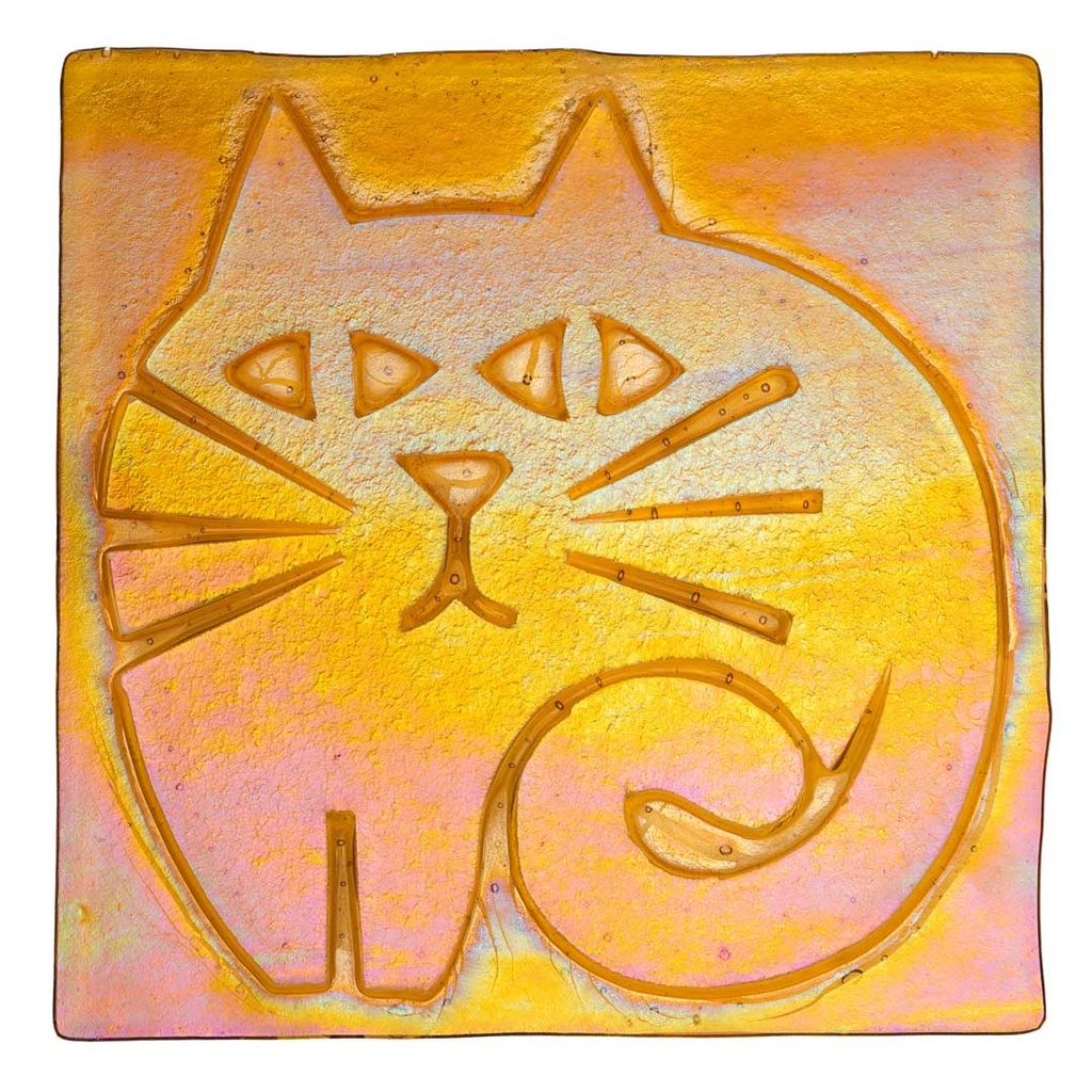 Kiln Carving with Fused Glass 