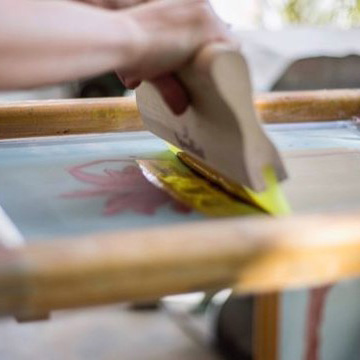 Multi-Color Reduction Screen Printing